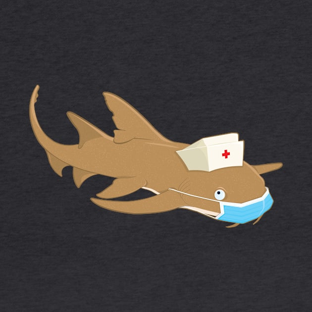 Nurse Shark, Mask Up by KtRazzz